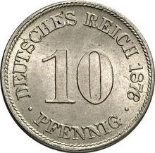 10 Pfennige 1876 H  