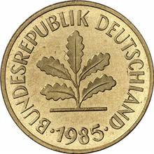 5 Pfennig 1985 J  