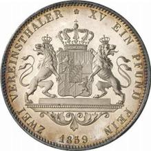 2 táleros 1859   