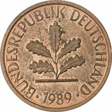 1 Pfennig 1989 J  