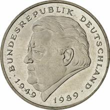 2 марки 1996 G   "Франц Йозеф Штраус"