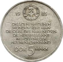 5 Mark 1985 A   "Frauenkirche Dresden"