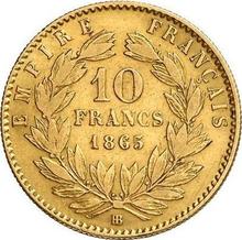 10 франков 1865 BB  