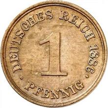 1 Pfennig 1886 F  