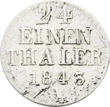 1/24 Thaler 1843 A  