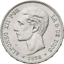 5 peset 1878  DEM 