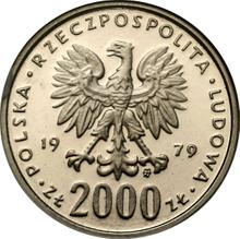 2000 złotych 1979 MW   "Mieszko I" (PRÓBA)