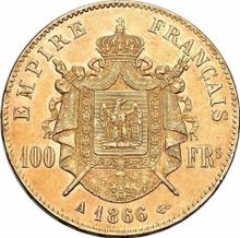 100 francos 1866 A  