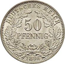 50 пфеннигов 1896 A  