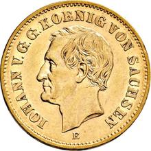 20 марок 1873 E   "Саксония"