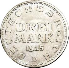 3 Mark 1925 D  