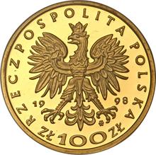 100 złotych 1998 MW  ET "Zygmunt III Waza"