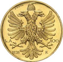 100 Franga Ari 1928 R   (Pattern)