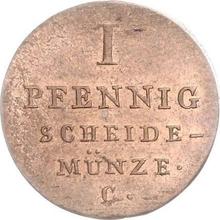 1 Pfennig 1822 C  