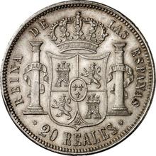 20 Reales 1859   