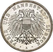 3 марки 1911 A   "Любек"