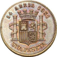 1 peseta 1931    (Prueba)