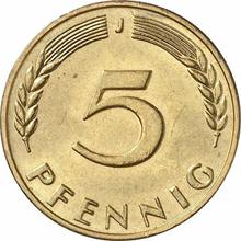5 fenigów 1969 J  