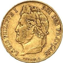 20 francos 1835 A  