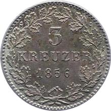 3 крейцера 1856   
