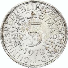 5 марок 1972 J  