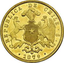 10 peso 1879 So  