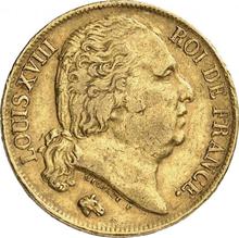 20 франков 1824 Q  