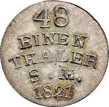 1/48 Thaler 1821   