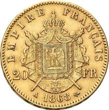 20 франков 1868 A  