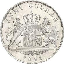 2 Gulden 1851   