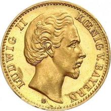 10 marcos 1873 D   "Bavaria"