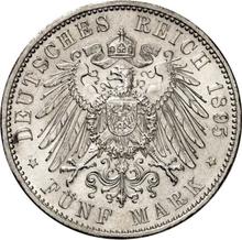 5 marcos 1895 D   "Bavaria"