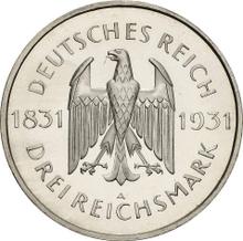 3 Reichsmark 1931 A   "Stein"