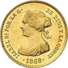 4 escudo 1868   