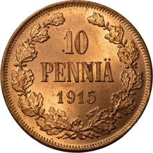 10 Penniä 1915   
