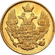 3 ruble - 20 złotych 1836 СПБ ПД 
