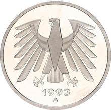 5 марок 1993 A  