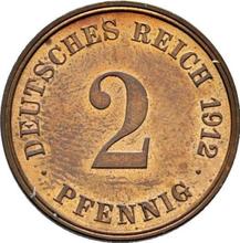 2 Pfennig 1912 J  