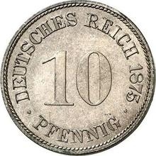 10 Pfennig 1875 F  