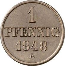 1 Pfennig 1848 A  