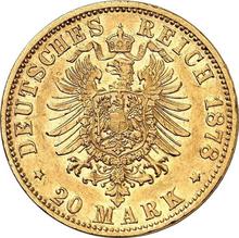 20 Mark 1878 D   "Bayern"
