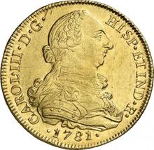 8 escudo 1781 P SF 