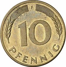 10 Pfennige 1982 F  