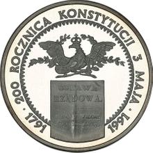 200000 złotych 1991 MW   "200 Rocznica Konstytucji - 3 Maja"