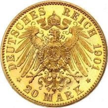 20 marcos 1901 A   "Hessen"