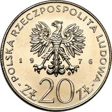 20 Zlotych 1976 MW   "Haushaltsgesetze" (Probe)