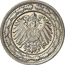 20 Pfennig 1892 D  