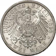 2 марки 1898 D   "Бавария"
