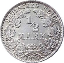 1/2 марки 1915 D  