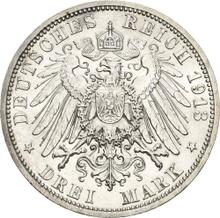 3 marki 1913 A   "Lippe-Detmold"